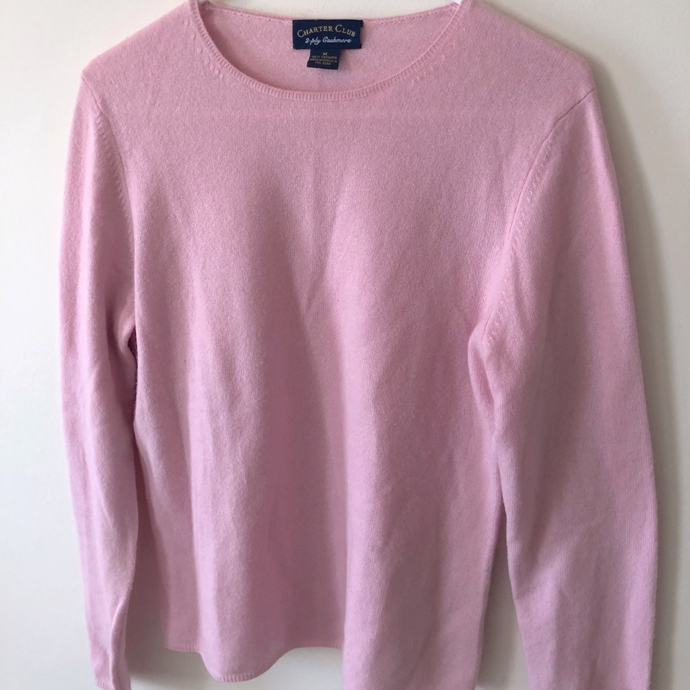 Pink Cashmere Sweater